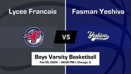 Fasman Yeshiva vs Lycee Francais Boys Varsity Basketball Game Recap