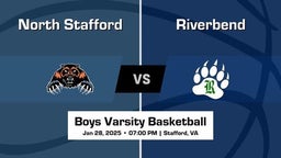Riverbend vs North Stafford Boys Varsity Basketball Game Recap