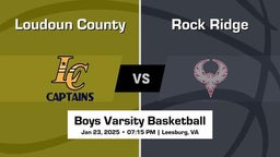 Rock Ridge Boys Varsity Basketball Team Highlight