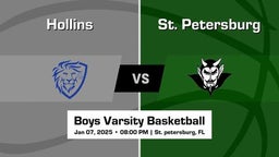 St. Petersburg vs Hollins Boys Varsity Basketball Game Recap
