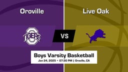 Oroville Boys Varsity Basketball Team Highlight