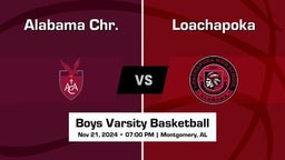 Loachapoka vs Alabama Chr. Boys Varsity Basketball Game Recap