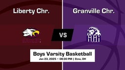 Granville Chr. Boys Varsity Basketball Team Highlight
