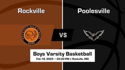 Rockville Boys Varsity Basketball Team Highlight