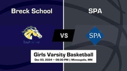 SPA Girls Varsity Basketball Team Highlight