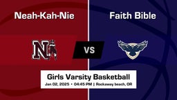 Faith Bible Girls Varsity Basketball Team Highlight