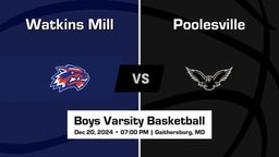 Poolesville vs Watkins Mill Boys Varsity Basketball Game Recap