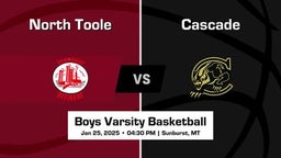 Cascade vs North Toole Boys Varsity Basketball Game Recap