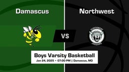 Northwest vs Damascus Boys Varsity Basketball Game Recap