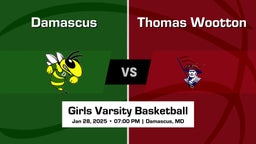 Thomas Wootton Girls Varsity Basketball Team Highlight