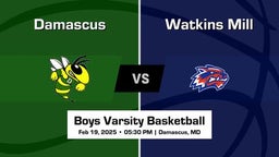 Watkins Mill Boys Varsity Basketball Team Highlight