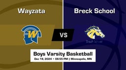 Breck School Boys Varsity Basketball Team Highlight