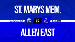 12/9 Highlights vs St. Marys Mem.