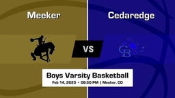 Cedaredge Boys Varsity Basketball Team Highlight