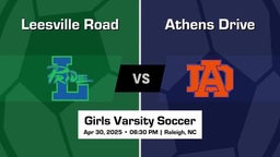 Athens Drive Girls Varsity Soccer Team Highlight