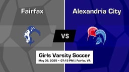 Alexandria City vs Fairfax Girls Varsity Soccer Game Recap
