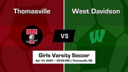 West Davidson vs Thomasville Girls Varsity Soccer Game Recap