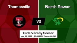 North Rowan vs Thomasville Girls Varsity Soccer Game Recap