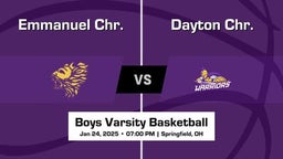Emmanuel Chr. Boys Varsity Basketball Team Highlight