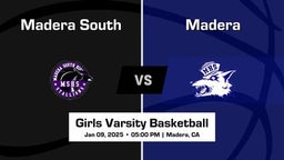 Madera Girls Varsity Basketball Team Highlight