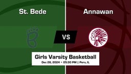 Annawan vs St. Bede Girls Varsity Basketball Game Recap