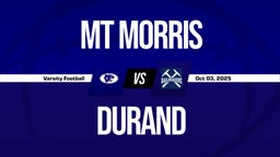 10/3 Highlights vs Mt Morris