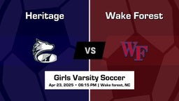 Wake Forest Girls Varsity Soccer Team Highlight