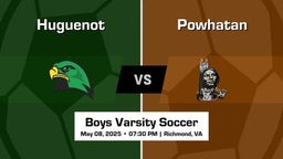 Powhatan vs Huguenot Boys Varsity Soccer Game Recap