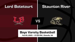 Lord Botetourt Boys Varsity Basketball Team Highlight