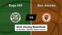 San Jacinto Girls Varsity Basketball Team Highlight