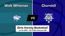 Churchill Girls Varsity Basketball Team Highlight