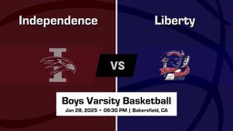 Liberty vs Independence Boys Varsity Basketball Game Recap