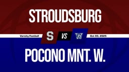 10/3 Highlights vs Stroudsburg