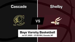 Shelby vs Cascade Boys Varsity Basketball Game Recap
