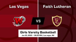 Faith Lutheran vs Las Vegas Girls Varsity Basketball Game Recap