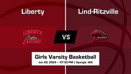 Lind-Ritzville vs Liberty Girls Varsity Basketball Game Recap