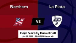 La Plata vs Northern Boys Varsity Basketball Game Recap