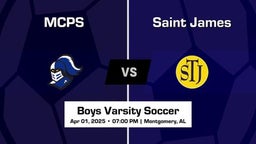 Saint James vs MCPS Boys Varsity Soccer Game Recap