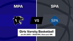 SPA Girls Varsity Basketball Team Highlight