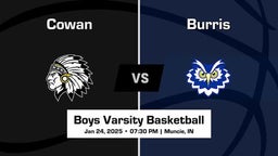Burris vs Cowan Boys Varsity Basketball Game Recap