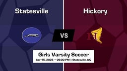 Hickory Girls Varsity Soccer Team Highlight