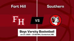 Southern vs Fort Hill Boys Varsity Basketball Game Recap