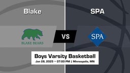SPA Boys Varsity Basketball Team Highlight