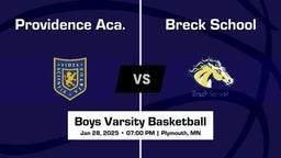 Providence Aca. Boys Varsity Basketball Team Highlight