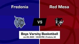 Red Mesa vs Fredonia Boys Varsity Basketball Game Recap