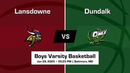 Dundalk vs Lansdowne Boys Varsity Basketball Game Recap