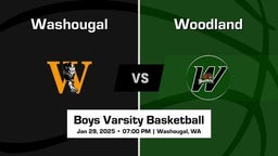 Woodland vs Washougal Boys Varsity Basketball Game Recap