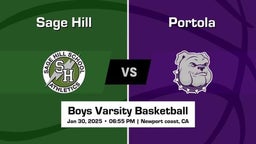 Portola Boys Varsity Basketball Team Highlight