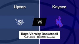 Kaycee Boys Varsity Basketball Team Highlight