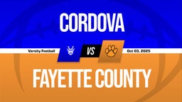 10/3 Highlights vs Cordova